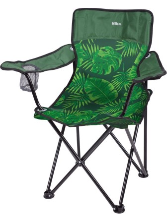 Стул складной Nika Премиум 5 ПСП5/2, зеленый