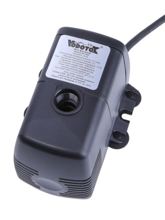 Насос для фонтана Vodotok HJ-1543 с насадками, напор 1,2 м