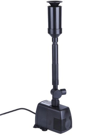 Насос для фонтана Vodotok HJ-1843 с насадками, напор 1,4 м