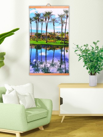 Инфракрасный настенный обогреватель Домашний Очаг Пальмы