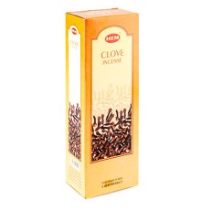 Благовония Hem Гвоздика (Clove), 20 аромапалочек