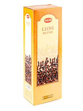 Благовония Hem Гвоздика (Clove), 20 аромапалочек