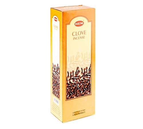 Благовония Hem Гвоздика (Clove), 20 аромапалочек