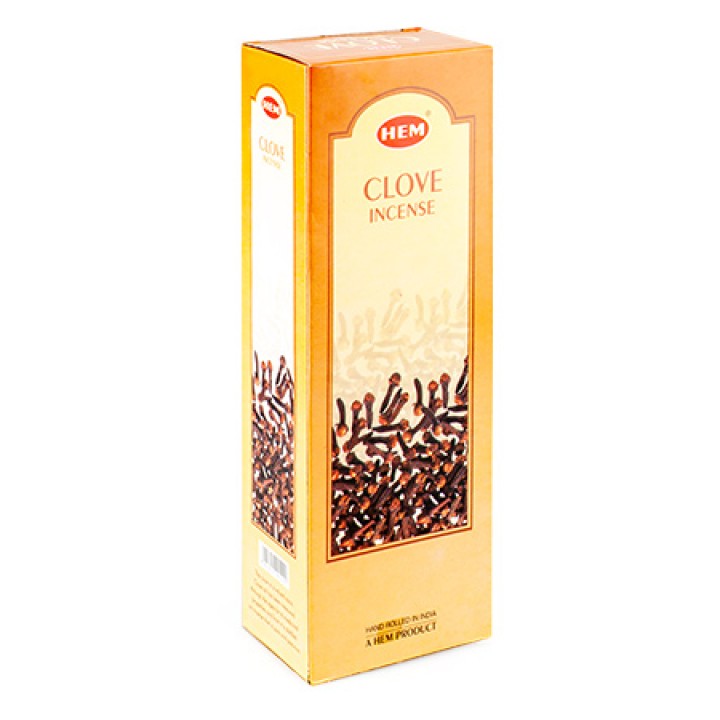Благовония Hem Гвоздика (Clove), 20 аромапалочек