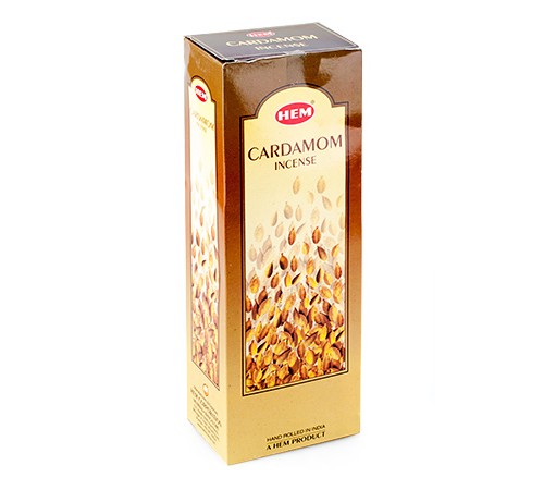 Благовония (ароматические палочки) Hem Кардамон (Cardamom), 20 палочек