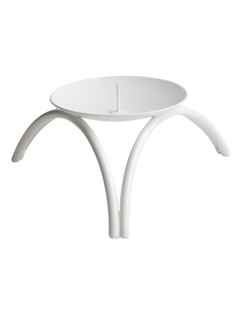 Подсвечник "Олимп" белый