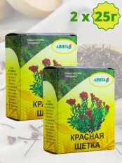 Красная щетка трава "Авита" 25 г х 2 шт. при гинекологических заболеваниях, мастопатии, простатите