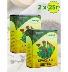 Красная щетка трава "Авита" 25 г х 2 шт. при гинекологических заболеваниях, мастопатии, простатите