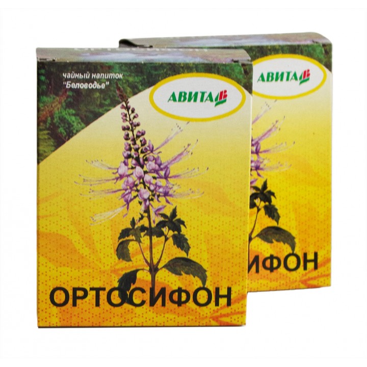 Ортосифон "Авита" 30г х 2 шт. при хронических болезнях почек, мочевого пузыря, циститах, диабете