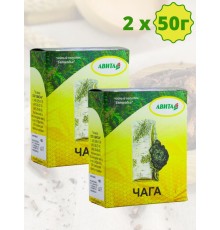 Чага "Авита" 50 г х 2 шт. (для повышение иммунитета)