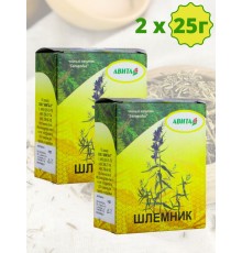 Шлемник байкальский "Авита" 50 г х 2 шт. (при нарушениях сердечного ритма, хронической усталости, головной боли)