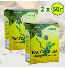 Расторопша семена "Авита" 50 г х 2 шт. (при заболеваниях печени, гепатите)