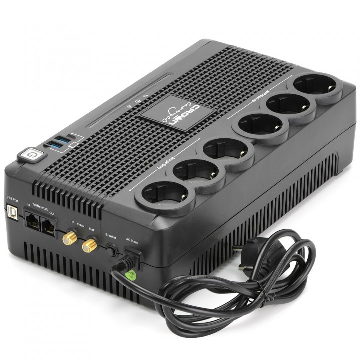 Источник бесперебойного питания CROWN CMUS-165 EURO SMART