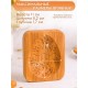 Форма для пряника (пряничная доска) Buken «Яйцо пасхальное с цветами»