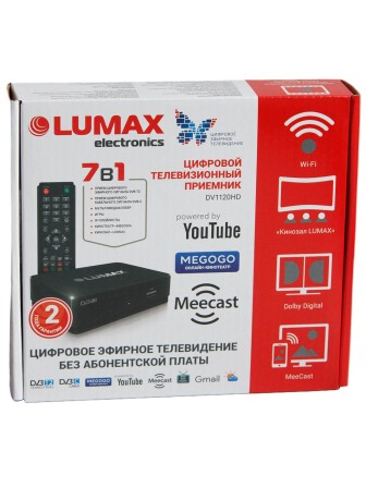 Цифровая ТВ приставка LUMAX DV1120HD