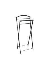 Вешалка костюмная "Контур" складная черная