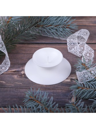 Подсвечник "Гадальный" белый