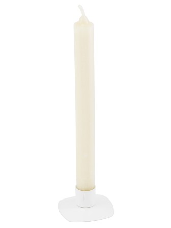 Подсвечник "Квадрат" белый