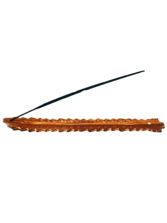 Подставка для благовоний "Листик", дерево, 26*3 см