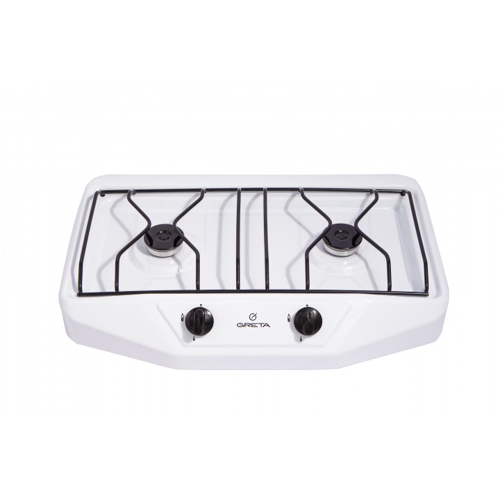 Газовая плита GRETA 1103G(2)N 500 MN 00 (W) белая, 2 конфорки