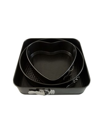 Набор форм для выпечки LARA LR11-20, 3 предмета