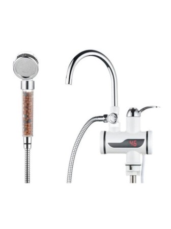 Проточный кран-водонагреватель с душем "Умница" ПКВ-1Д