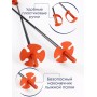 Лыжи детские «Вираж-спорт» с креплениями и палками, 100/100 см