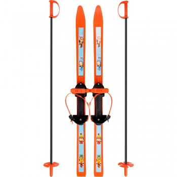 Лыжи детские «Вираж-спорт» с палками, 100/100 см