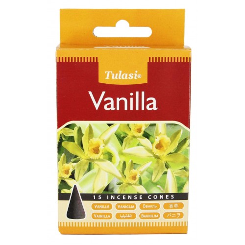 Благовония конусные Tulasi Vanilla