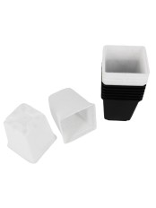 Рассадник на 10 стаканчиков "Ангора" черные и белые 