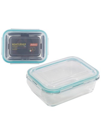 Контейнер стеклянный герметичный Diafano Mallony, 1000 мл