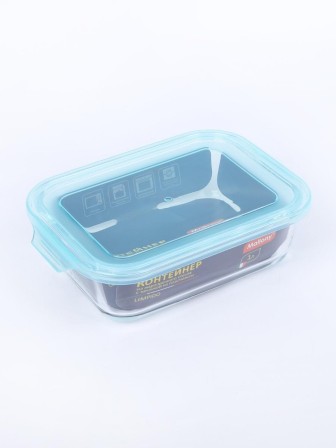 Контейнер стеклянный с крышкой 1000 мл Limpido Mallony