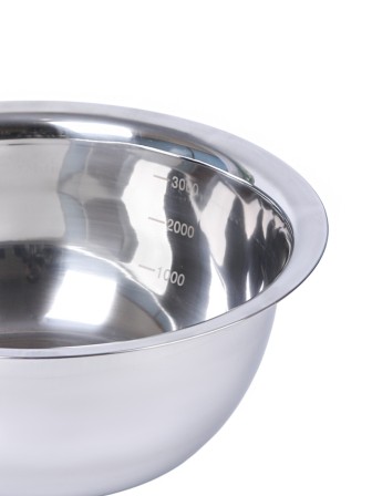 Миска металлическая 4,3 л MALLONY Bowl-Roll-28 из нержавеющей стали