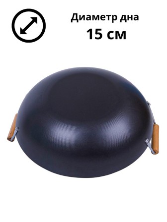 Сковорода ВОК Mallony LARGO антипригарная, 32 см