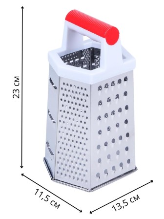 Терка для овощей Mallony GR-001-9 шестигранная, 23 см