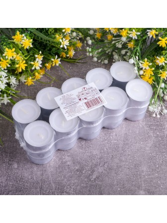 Набор чайных свечей 30 штук по 14 грамм 