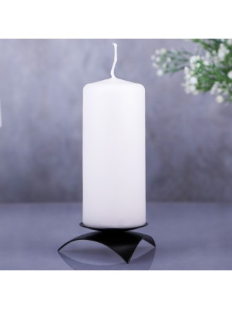 Свеча декоративная белая пеньковая Омский свечной
