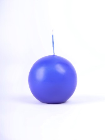 Свеча Шар лавандовая 55 мм Омский свечной