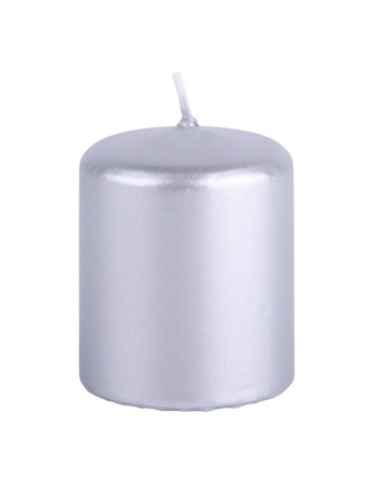 Свеча пеньковая Серебряная, 5 см Омский свечной