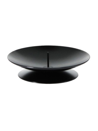 Подсвечник "Лотос" черный