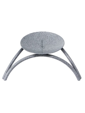 Подсвечник "Олимп" серый