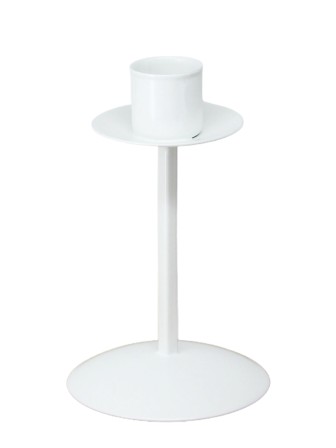 Подсвечник "Боб" белый