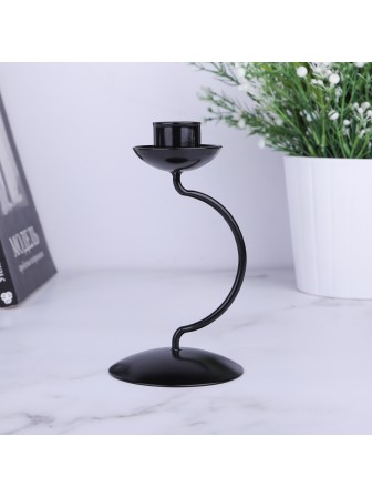 Подсвечник "Моно" черный