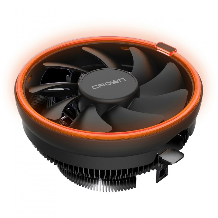 Кулер CROWN для процессора CM-1153PWM ORANGE