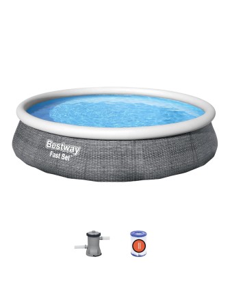 Бассейн Bestway 57376 надувной, 396х84 см, 7340 л