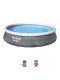 Бассейн Bestway 57376 надувной, 396х84 см, 7340 л