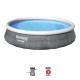 Бассейн Bestway 57376 надувной, 396х84 см, 7340 л