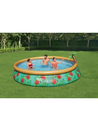 Бассейн Bestway 57416 надувной, 457х84 см, 9677 л