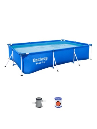 Бассейн Bestway 56411 каркасный, 300х201х66 см, 3300 л