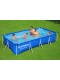 Бассейн Bestway 56424 каркасный, 400х211х81 см, 5700 л, фильтр-насос 1249 л/ч